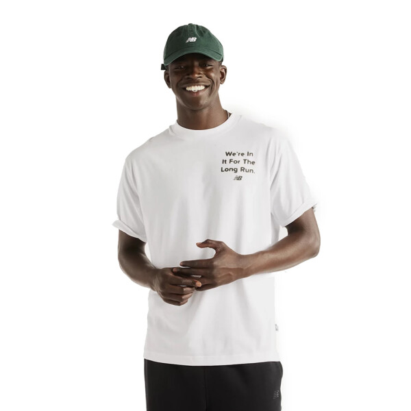 FOGGY DAZE 1906 T SHIRT - NEW BALANCE BLANCO