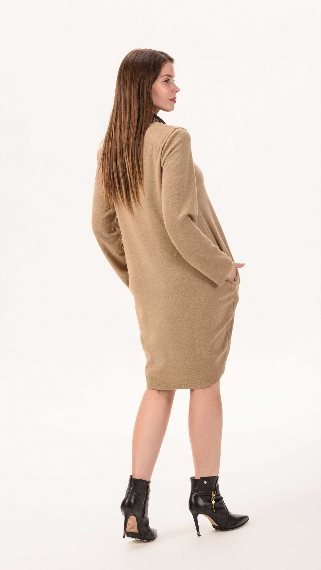 vestido Niza beige