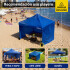 Gazebo Plegable Reforzado 3x3 M Con Paredes Carpa Autoarmable Jardin Playa Patio Toldo Imback Color Azul Gazebo Plegable Reforzado 3x3 M Con Paredes Carpa Autoarmable Jardin Playa Patio Toldo Imback Color Azul