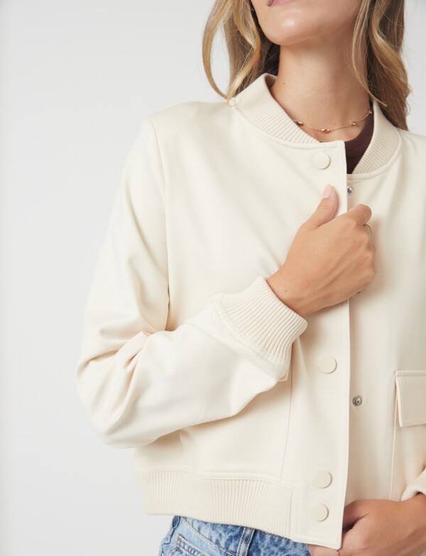 Camperita Bomber BEIGE CLARO