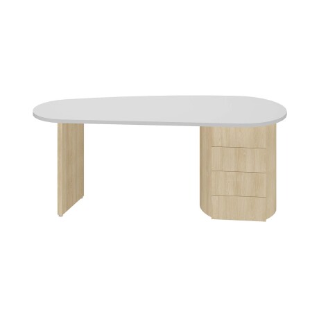 ESCRITORIO MDF-TAMBURATO MARRON MAELLE