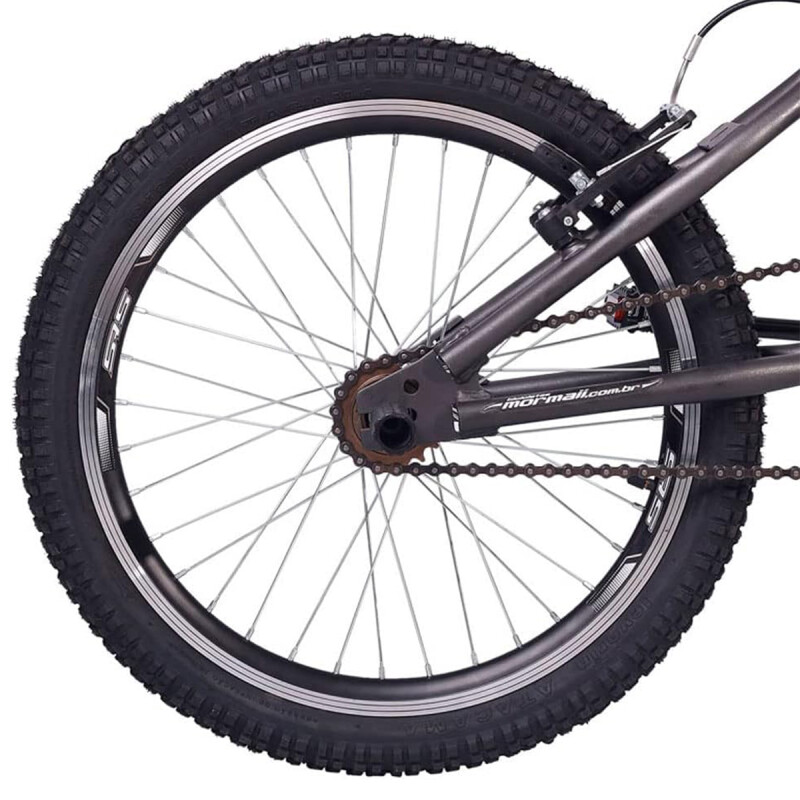 BICICLETA MORMAI RODADO 20 CROSS ENERGY COLOR GRAFITO Bicicleta Mormai Rodado 20 Cross Energy Color Grafito