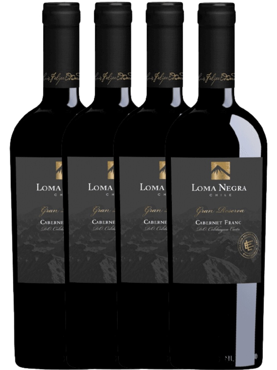 Pack 4x3 Cabernet Franc Gran Reserva Loma Negra 