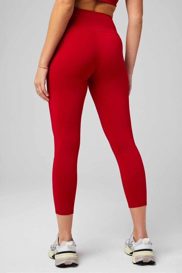 Leggings Define PowerHold High-Waisted 7/8 Mujer Holly Berry