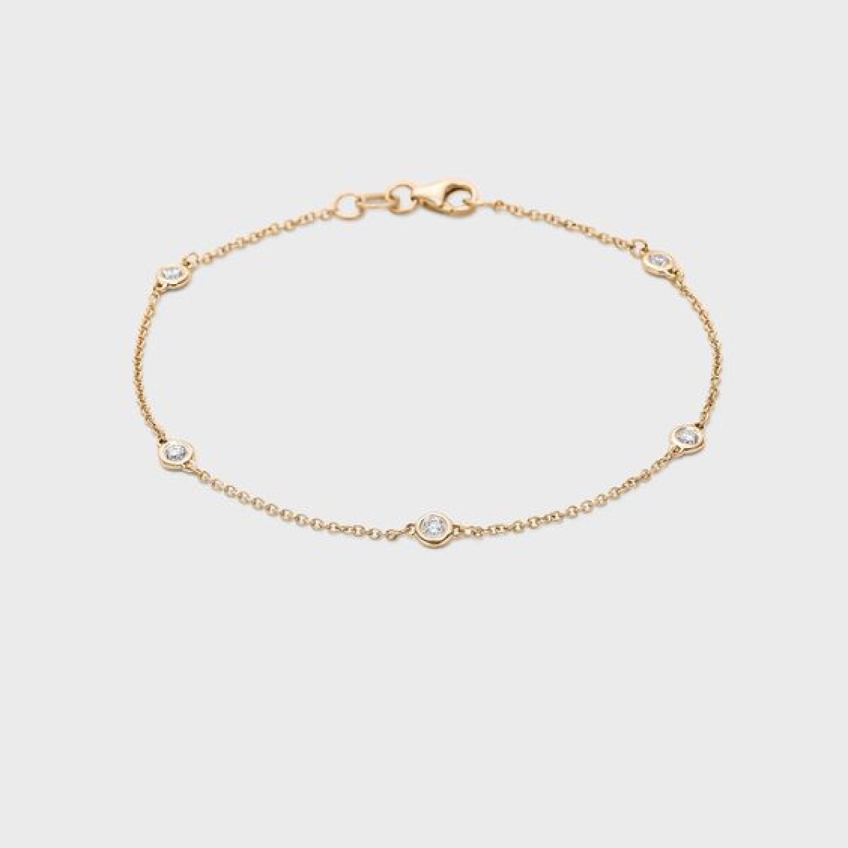 Pulsera de cadena de oro 