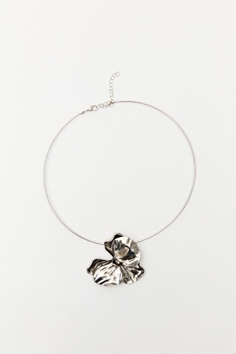COLLAR SPIAGA Plateado