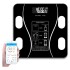 Balanza Baño Smart 180 Kg Bluetooth App Celular Mide Imc Variante Color Negro
