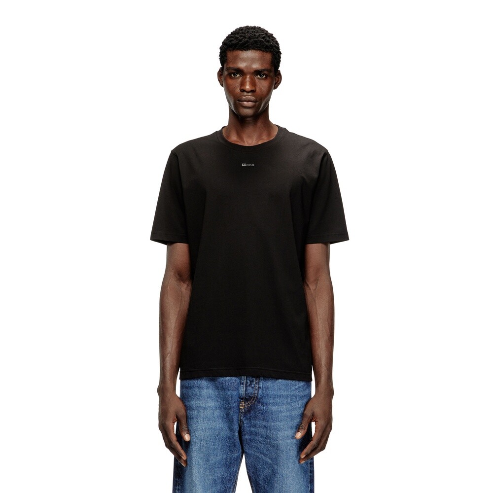 Polos Urbano Para Hombre T-Adjust-V6 T-Shirt Negro