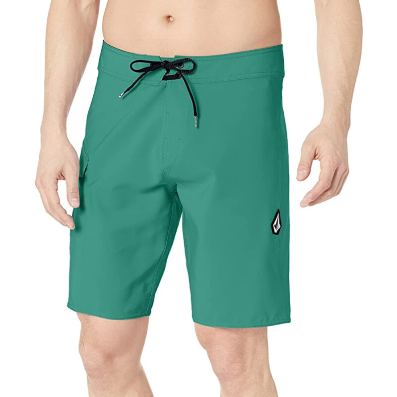 Boardshort Volcom Lido Solid Mod 20" - Verde Boardshort Volcom Lido Solid Mod 20" - Verde