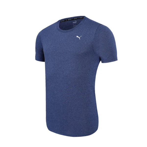 PERFORMANCE HEATHER TEE - PUMA AZUL