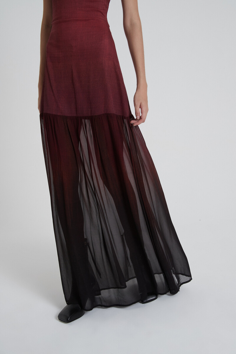 VESTIDO BONA Rojo