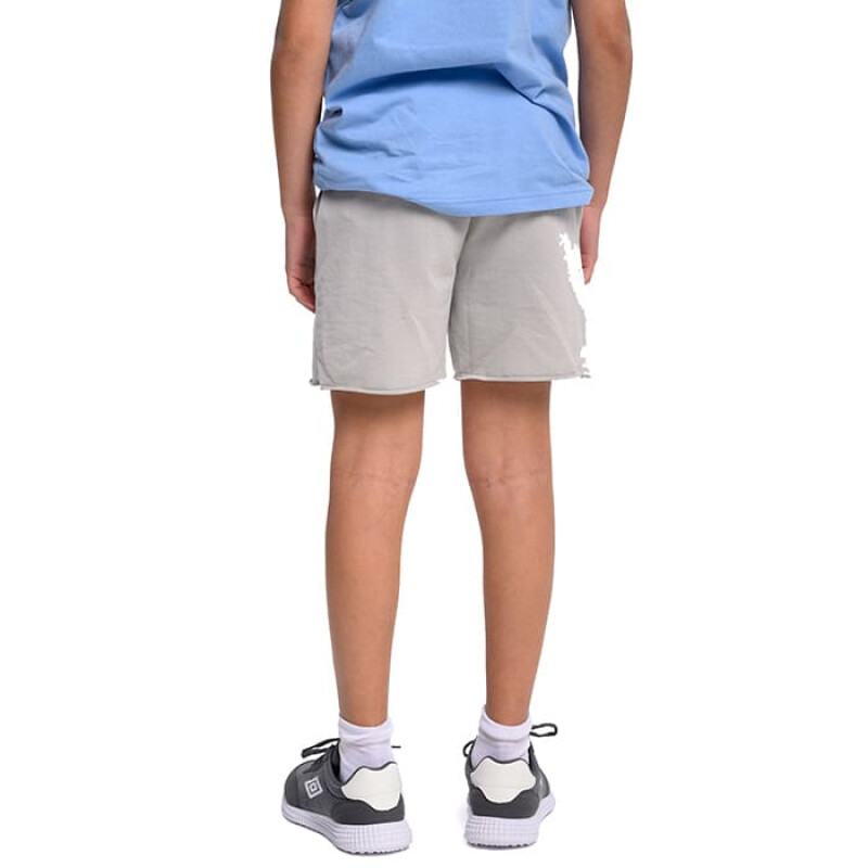 Short Umbro Raw Edge de Niños - 20206014 Gris-celeste