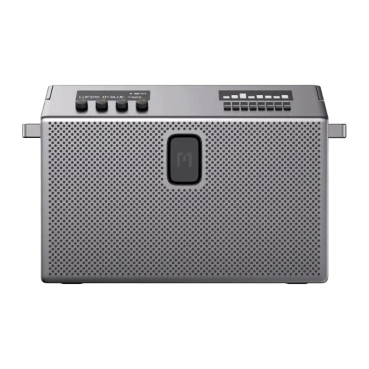 Parlante Bluetooth MONDO Speaker Large 96 W Metal gray