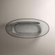 BAÑERA SIMPLE AUTOPORTANTE GRIS HUMO PIEDRA ARTIFICIAL GAMAS DE GRIS