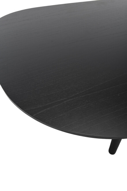 Piemont MESA DE LIVING PIEMONT CINAMOMO NEGRA 120X84X37H CM