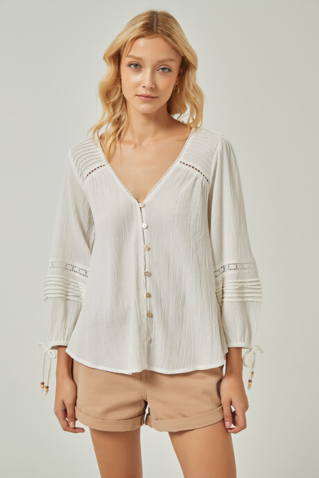 Blusa Nin Blanco