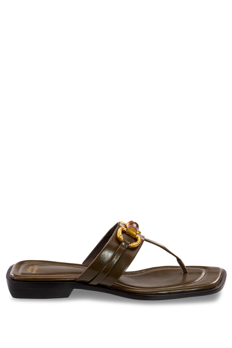 SANDALIA BORA-BORA Verde Oliva