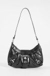 Cartera de hombro hebilla negro