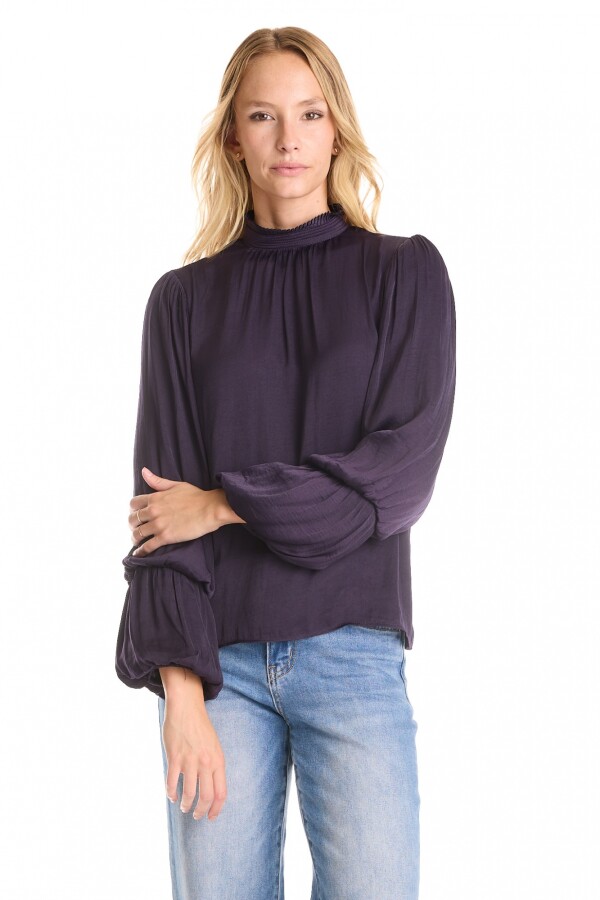 Blusa Mock Neck VIOLETA
