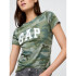 V-GAP SS CLSC TEE GREEN CAMO