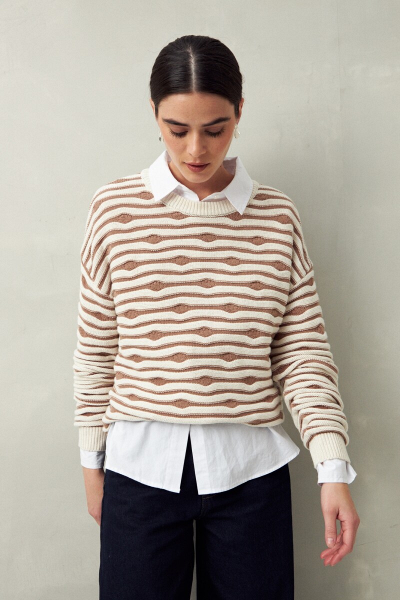 SWEATER GEMMA Crudo