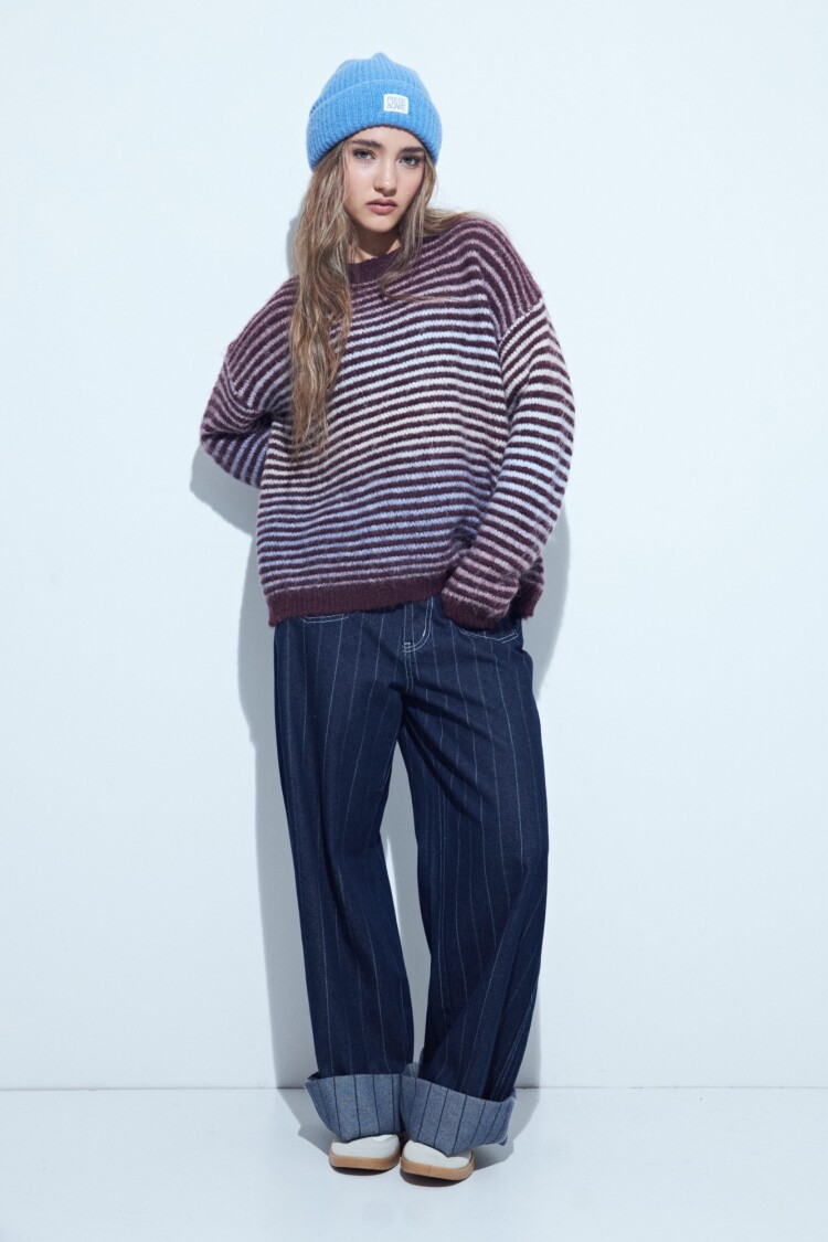 SWEATER CLAVERI Borra de Vino