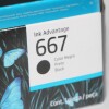 CARTUCHO HP 667 NEGRO MODELO 2375/2775 CARTUCHO HP 667 NEGRO MODELO 2375/2775