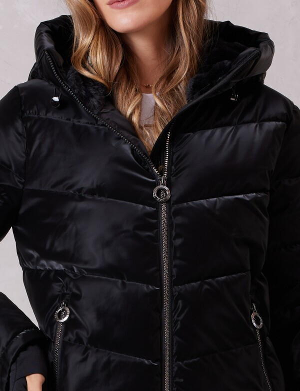 Campera Abrigo NEGRO