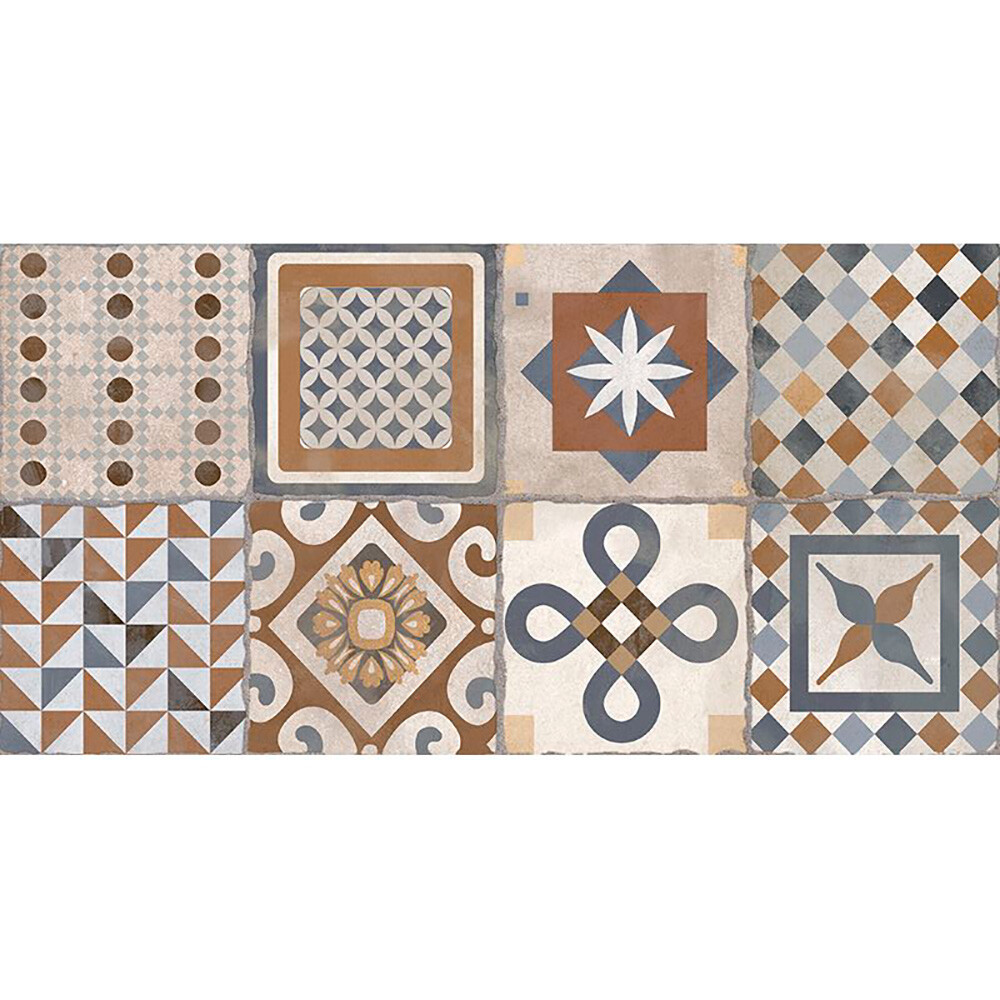 CERÁMICA DECORADA SINTRA AC RECTIFICADA "A" 42X83 CM Cerámica Decorada Sintra Ac Rectificada "a" 42x83 Cm