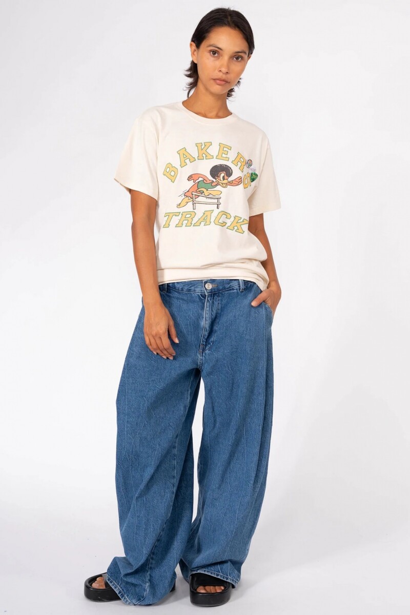 CAMISETA BAKERS Natural