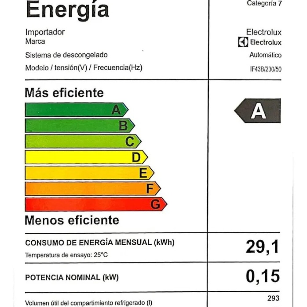 Refrigerador Frío Seco 408 Lts Black S/D INVERTER Negro