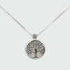 Colgante Arbol de la vida de MOON en plata con madre perla y brillante (incluye cadena) Colgante Arbol de la vida de MOON en plata con madre perla y brillante (incluye cadena)