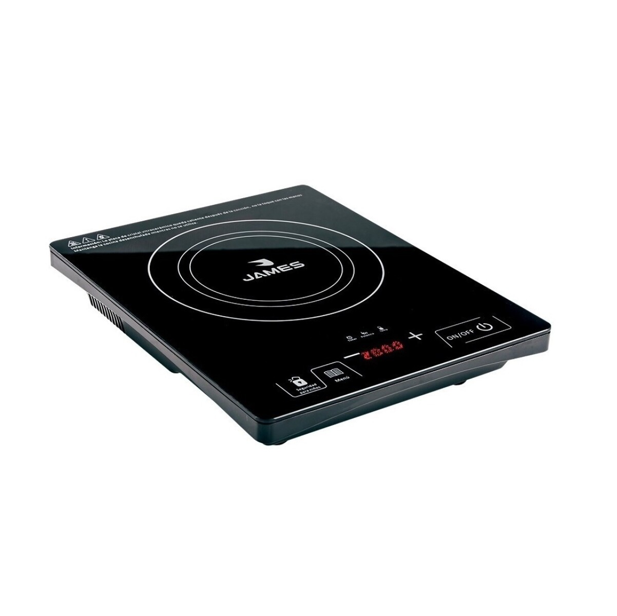 Anafe Portatil Electrico James Cij-21 Practico Olla Incluida Color Negro 