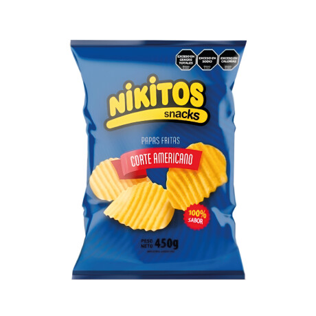 PAPAS FRITAS NIKITOS 450GRS ONDULADAS PAPAS FRITAS NIKITOS 450GRS ONDULADAS