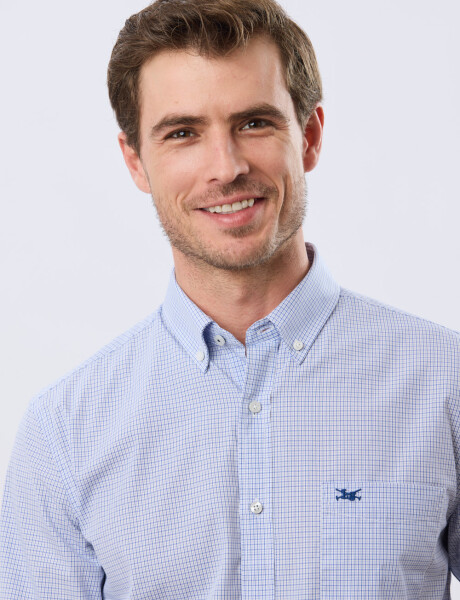 CAMISA CUADROS Azul