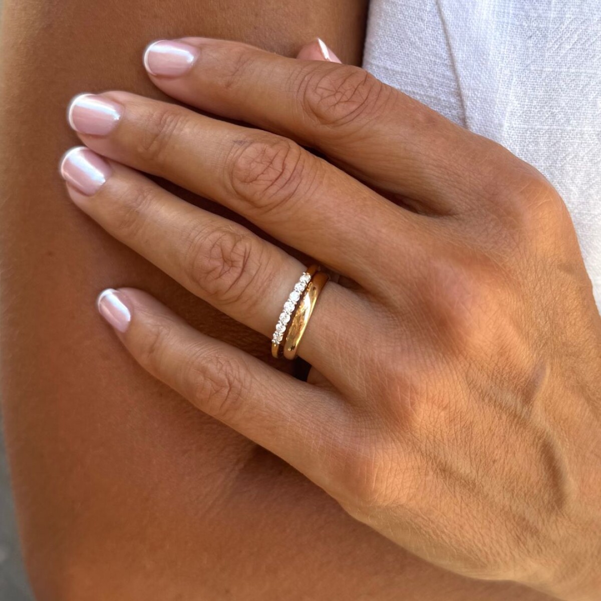 Anillo Cherie - Oro 9k 