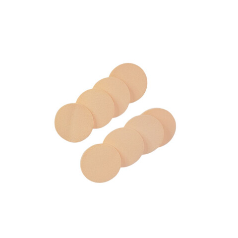 Puff esponjas redondas para maquillajes x8 Puff Esponjas Redondas Para Maquillajes X8
