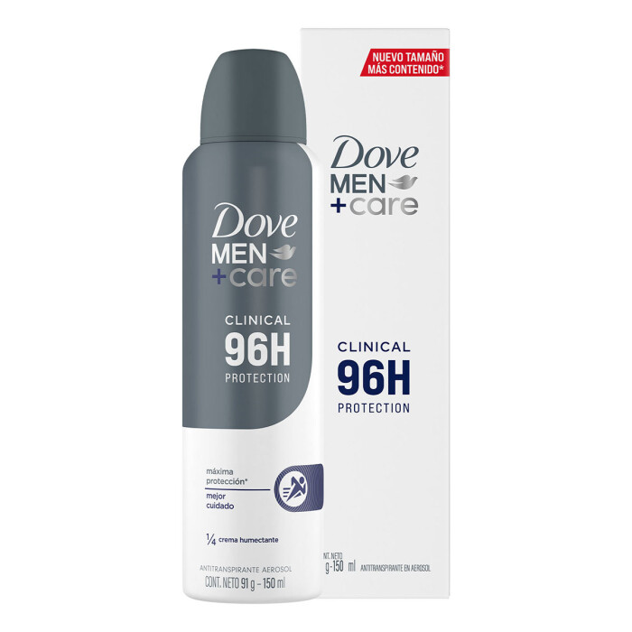DOVE DEO MEN CARE CLINICAL AEROSOL única