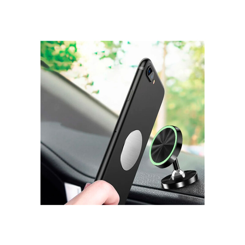 Soporte de auto magnético para tablero color negro Soporte De Auto Magnético Para Tablero Color Negro