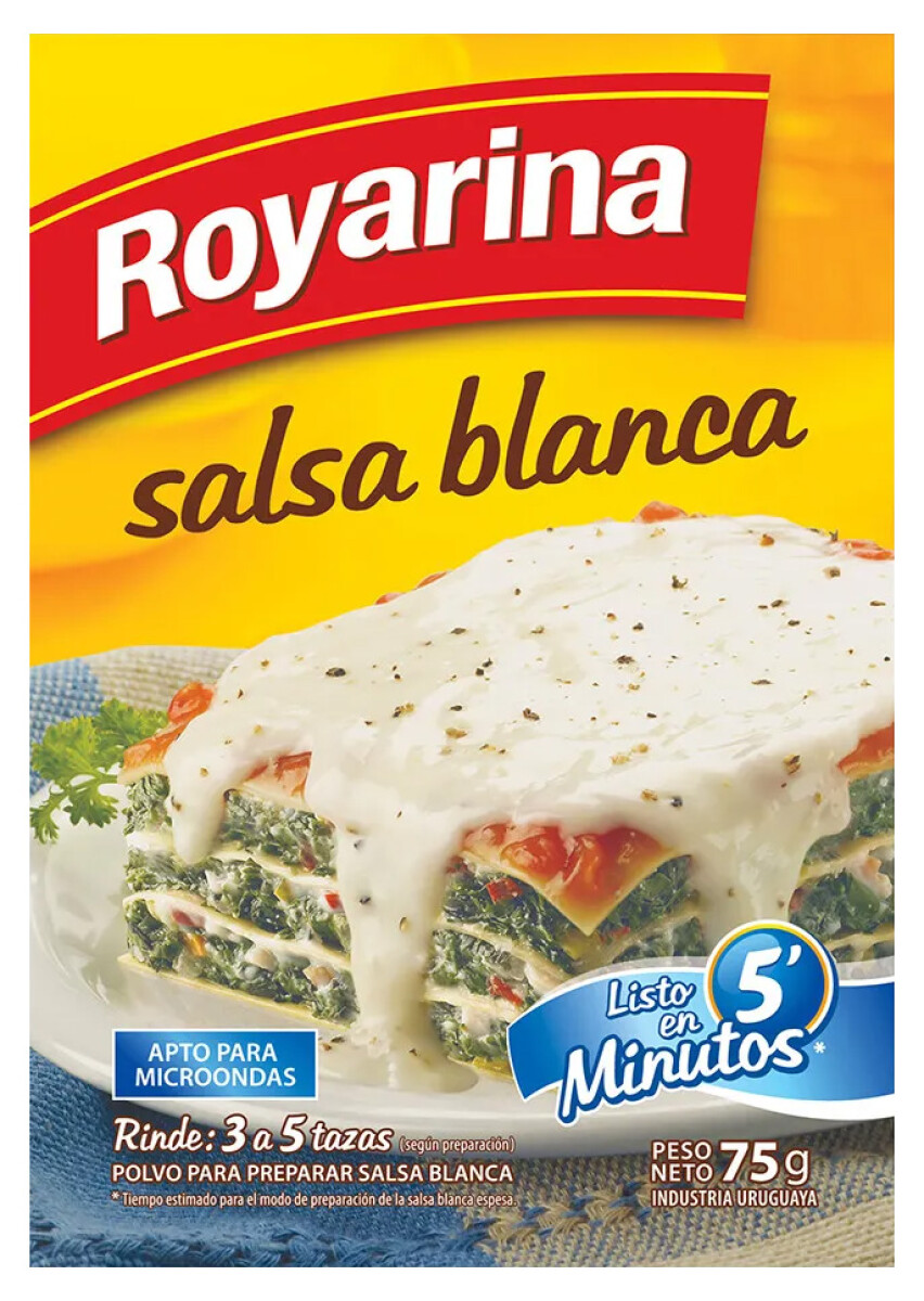 SALSA BLANCA ROYARINA 75G 