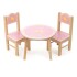 Juego Mesa Y Sillas Madera Niños Infantil Tender Leaf Juego Mesa Y Sillas Madera Niños Infantil Tender Leaf