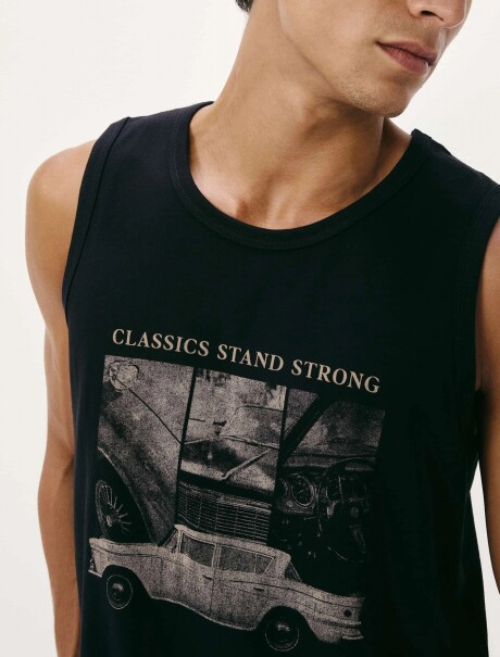 MUSCULOSA CON ESTAMPA T-SHIRT MUSCULOSA MASC