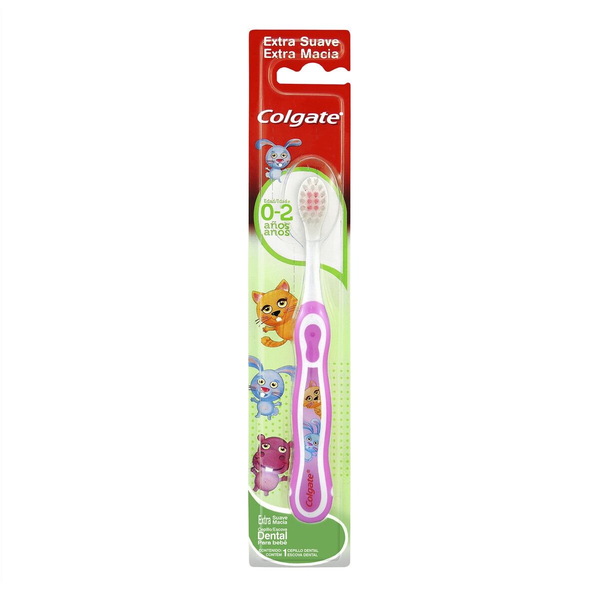 COLGATE CEPILLO ANIMALES 0-2 AÑOS CJ 