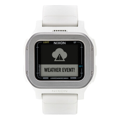 Reloj Nixon Fashion Silicona Blanco 0