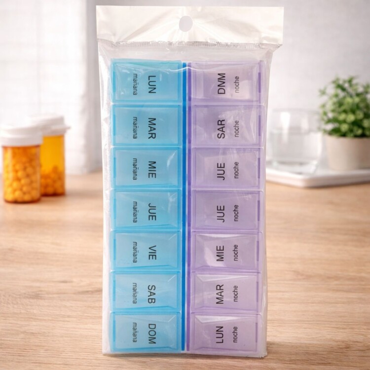 PASTILLERO ORGANIZADOR SEMANAL MULTIPLE PASTILLERO ORGANIZADOR SEMANAL MULTIPLE