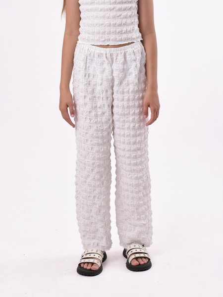 PANTALON MELBAS BLANCO