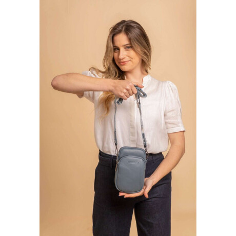 Phone Bag Valeriana Azul Piedra