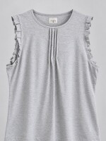 Musculosa Mindy Gris