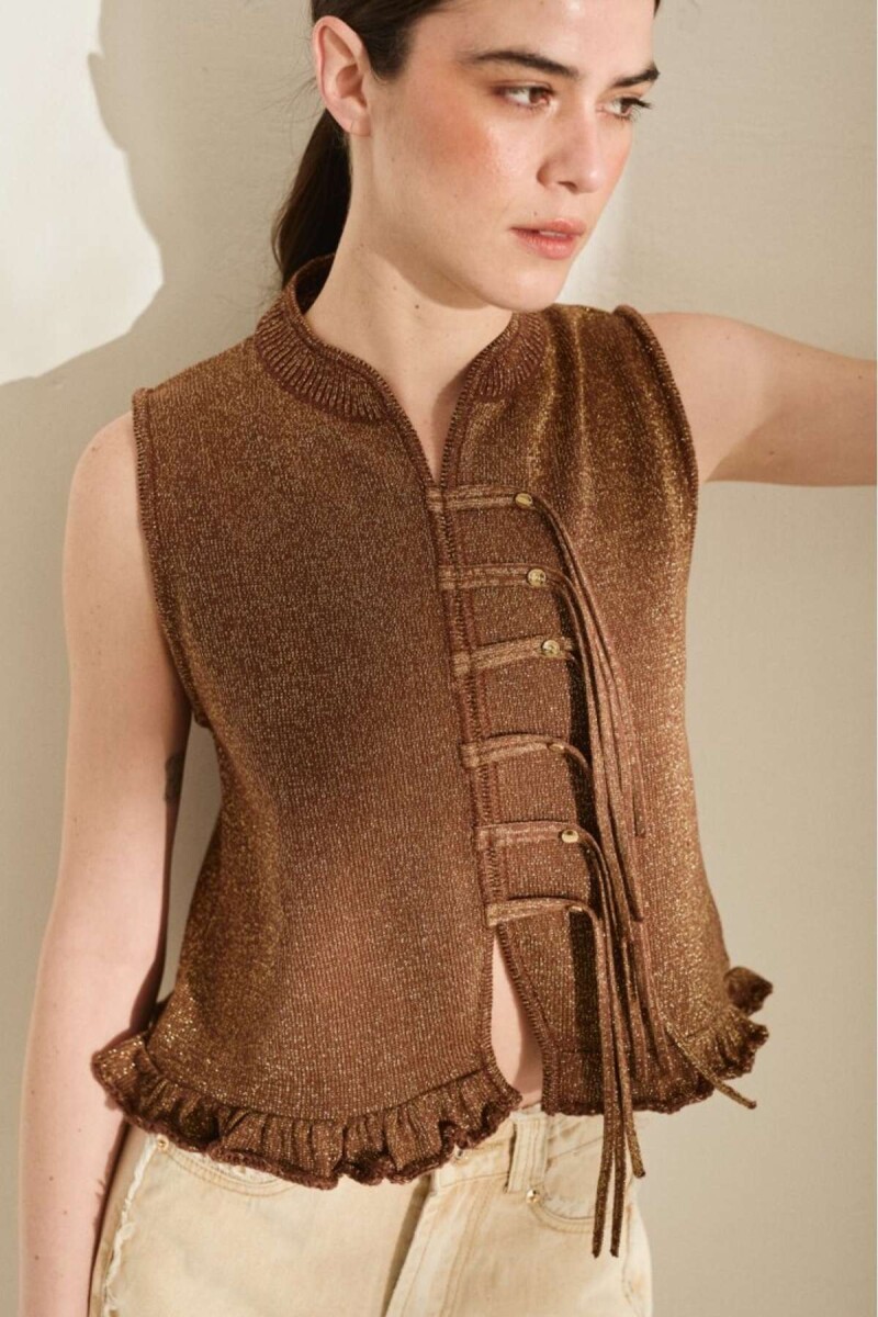 Top Sol - Chocolate Con Lurex 