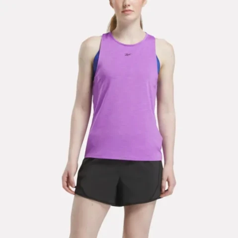 Rbk-Chill Athletic Tank Purple